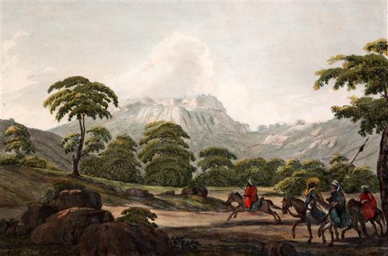 Attributed to Sir Alexander Allen Bt (1764-1820) Woodia-Droog both unframed